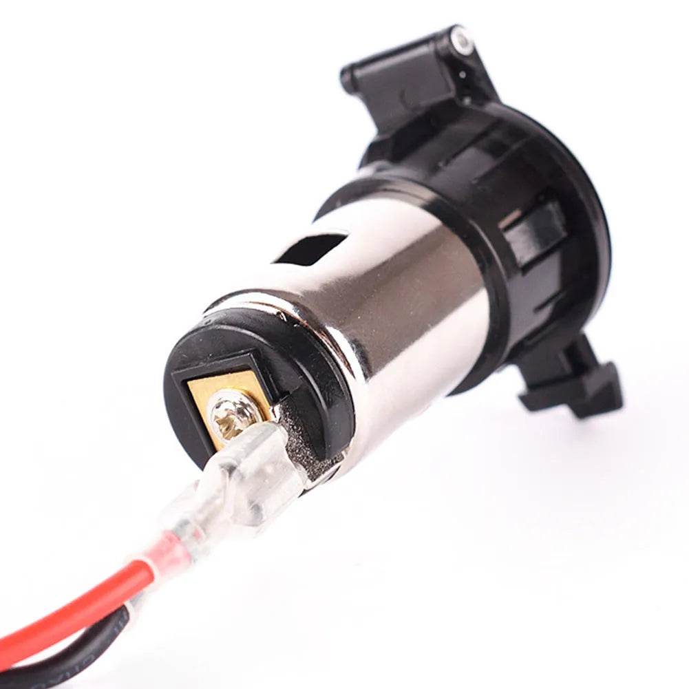 12v Universal Car Power Plug Female Socket Output Auto Cigarette Lighter Ignition 20mm - www.Shopthatapp.com