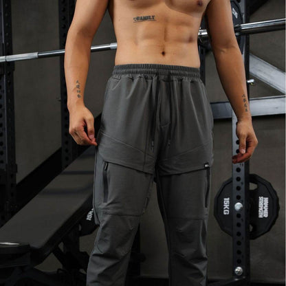 Men's Sports Breathable Outdoor Leisure Running Fitness Pants - www.Shopthatapp.com