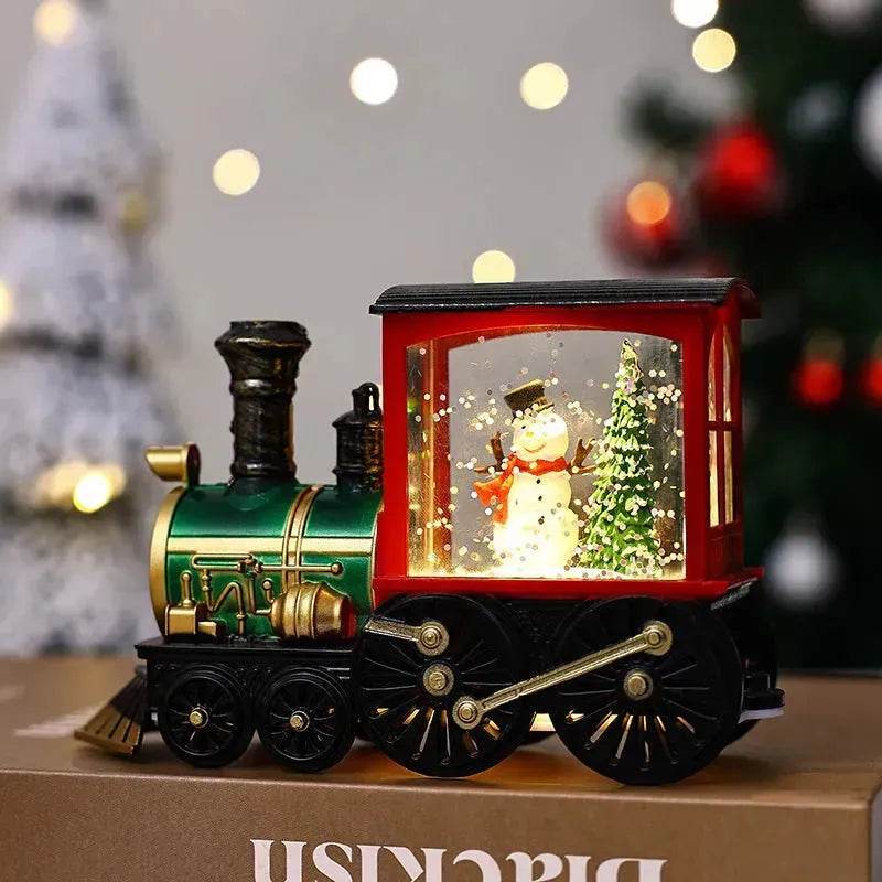 Christmas Gift Train Decoration Small Night Lamp - www.Shopthatapp.com