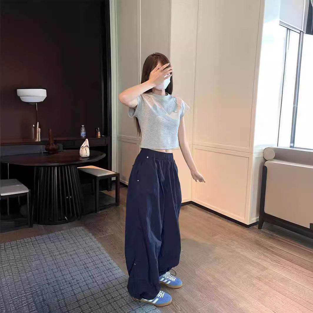 Casual Fashion Oversized Baggy Workwear Pant for women - www.Shopthatapp.com