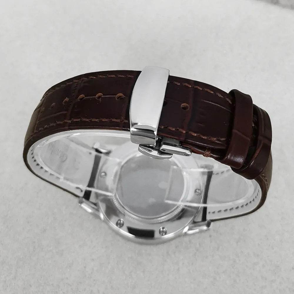 Watch Case 39mm Leather Watch Strap - www.Shopthatapp.com