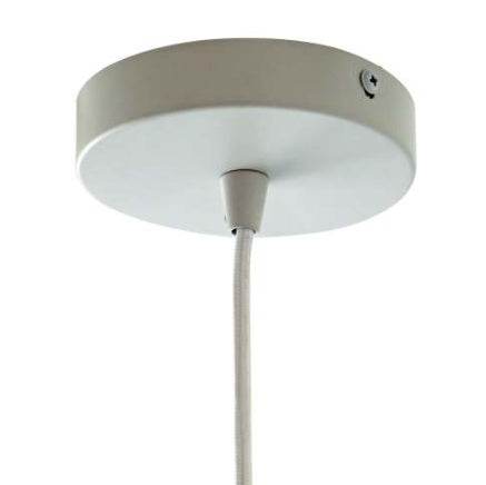Dorset Pendant Lamp - White And Natural Terracotta - www.Shopthatapp.com