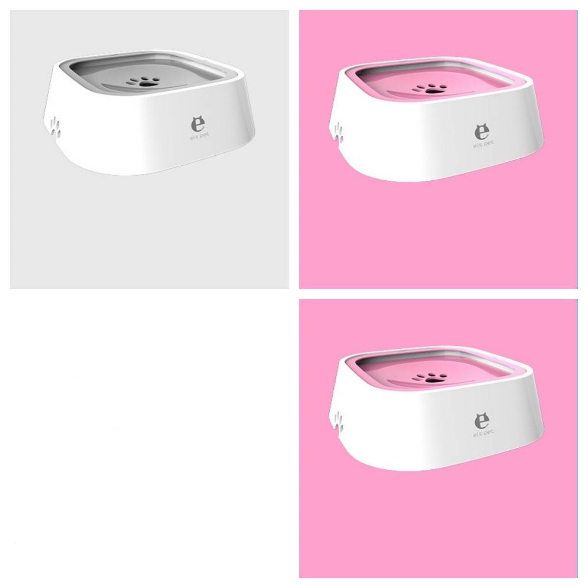 Cat Dog Water Bowl Anti Splash Design - www.Shopthatapp.com