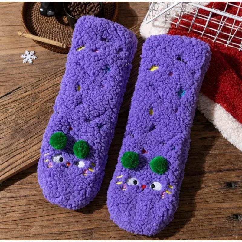 Cashmere Socks For Women Warm Floor - www.Shopthatapp.com