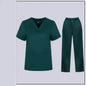 Women Nurse Uniform Female - Hospital Nurse Costume - V Neck Top Pants Set - www.Shopthatapp.com
