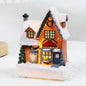 Christmas Decorations Resin Small House Luminous Ornaments - www.Shopthatapp.com