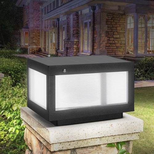 Solar Wall Light With Dimmable LEDs Landscape Pathway Light - www.Shopthatapp.com