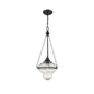 De Burgh - 1 Light Pendant In Dark Brown - www.Shopthatapp.com
