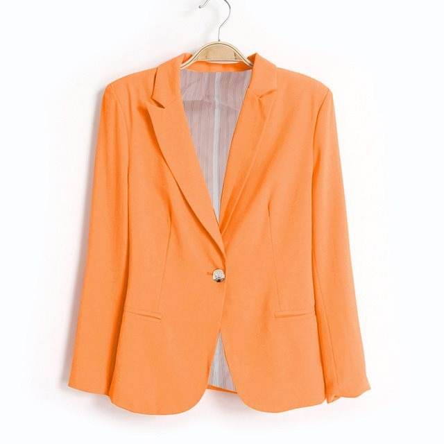 Office Ladies Black Formal Blazer Women Work Suit - www.Shopthatapp.com