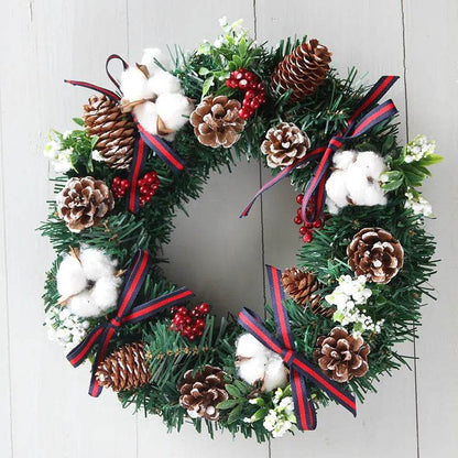 30cm 40cm Christmas Wreath Ornaments Christmas Wreath - www.Shopthatapp.com