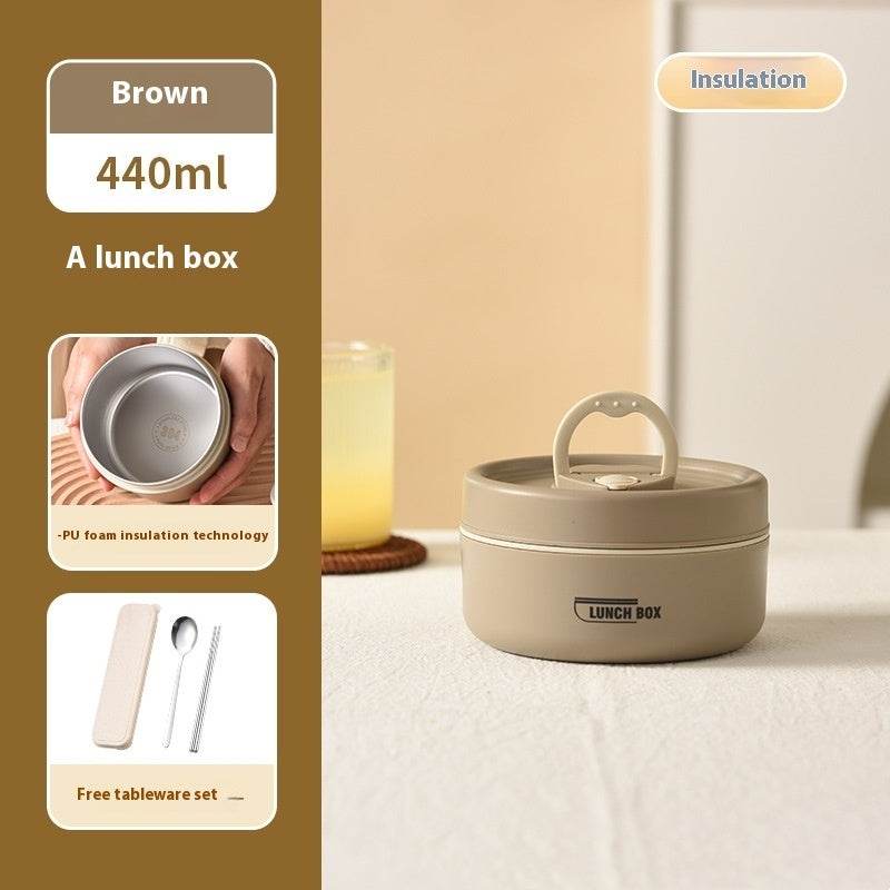 304 Stainless Steel Insulated Lunch Box Lunch Container - www.Shopthatapp.com