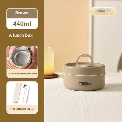 304 Stainless Steel Insulated Lunch Box Lunch Container - www.Shopthatapp.com