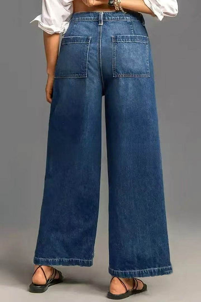 Stretch Wide-leg Pants Women's Loose Pants - www.Shopthatapp.com