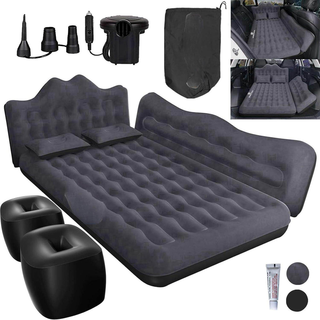 Inflatable Car Truck Outdoor Camping Air Mattress with 2 pillows - www.Shopthatapp.com