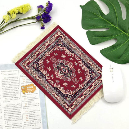 Office mouse pad, Suede fringe mouse pad Hot rubber  Bohemian style