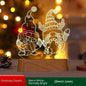 Christmas Decoration 3D Lamp Acrylic LED Night Lights New Year Valentines Day Christmas Kids Gift Christmas Ornaments - www.Shopthatapp.com