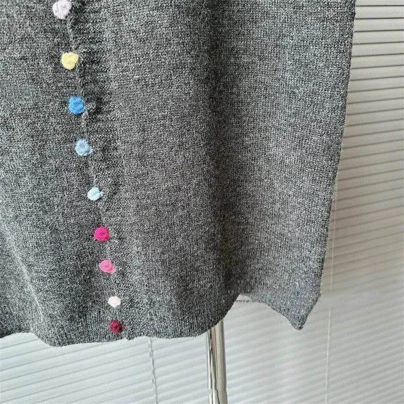 Women Sleeveless Button down Knitted Sweater Vest Cardigan - www.Shopthatapp.com