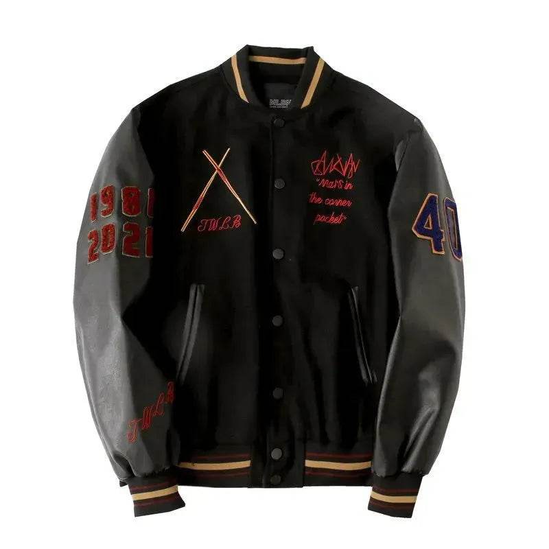 Casual Unisex American Woolen Baseball Varsity Jacket - www.Shopthatapp.com