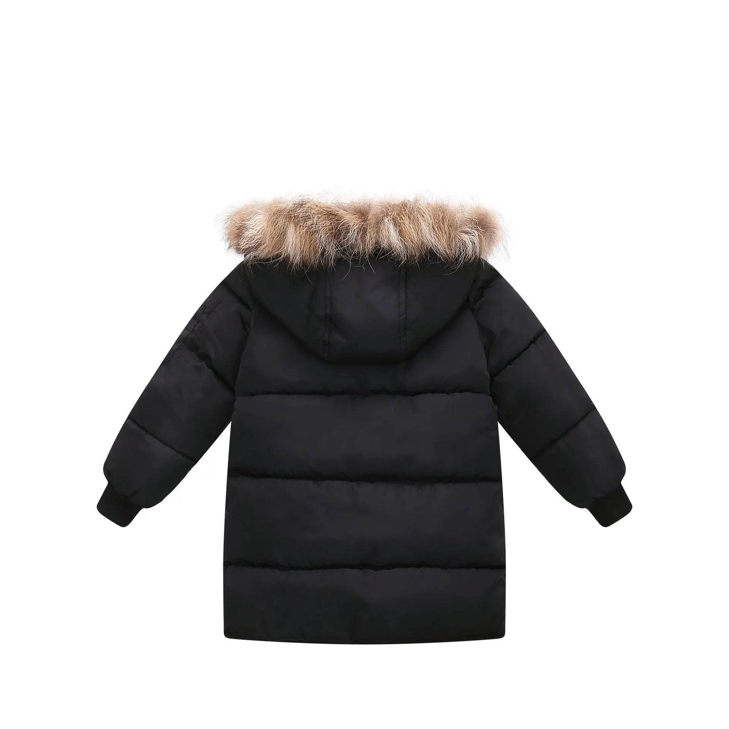 Children's Down And Wadded Jacket Camouflage Fur Collar Detachable Thickened Warm - www.Shopthatapp.com