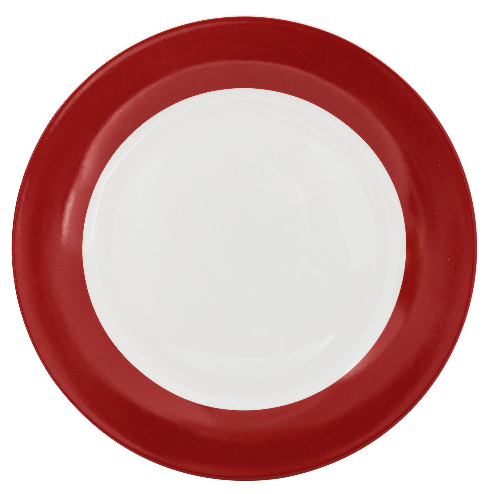 Dinnerware 12 Piece Rimmed Porcelain - Rouge - www.Shopthatapp.com