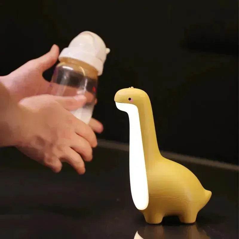 Dinosaur Night Light Cute Children's Night Light Eye Protection Bedside Timing Lamp USB Charging Room Decoration Children's Gift - www.Shopthatapp.com