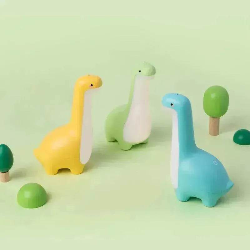 Dinosaur Night Light Cute Children's Night Light Eye Protection Bedside Timing Lamp USB Charging Room Decoration Children's Gift - www.Shopthatapp.com