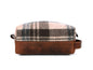 Dorval Leather Tweed Toiletry Bag - ( WB-33) - www.Shopthatapp.com