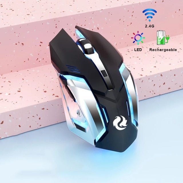 Souris de jeu sans fil Bluetooth bimode à batterie