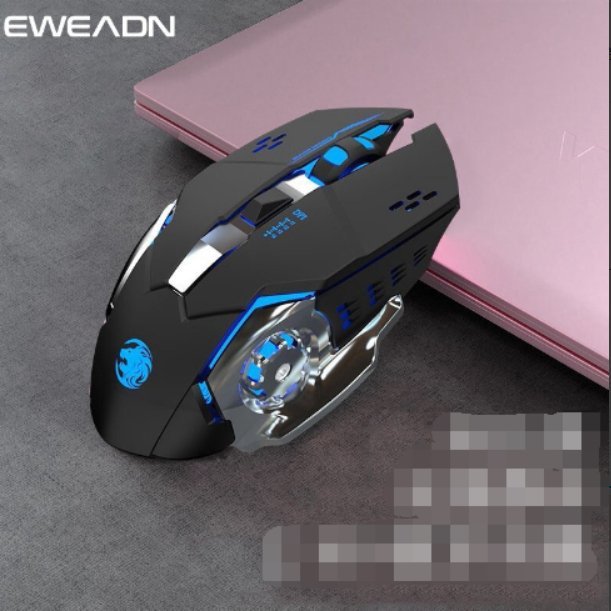 Souris de jeu sans fil Bluetooth bimode à batterie