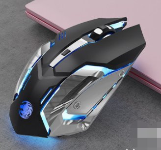 Souris de jeu sans fil Bluetooth bimode à batterie