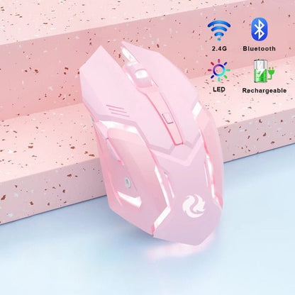 Souris de jeu sans fil Bluetooth bimode à batterie