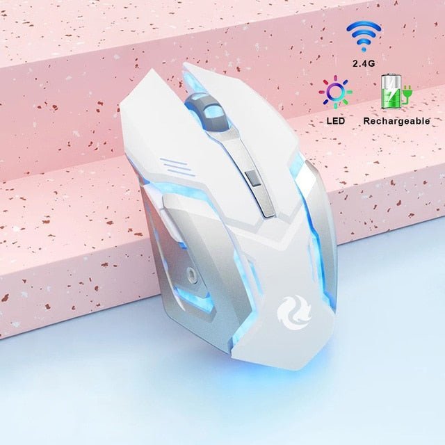 Souris de jeu sans fil Bluetooth bimode à batterie