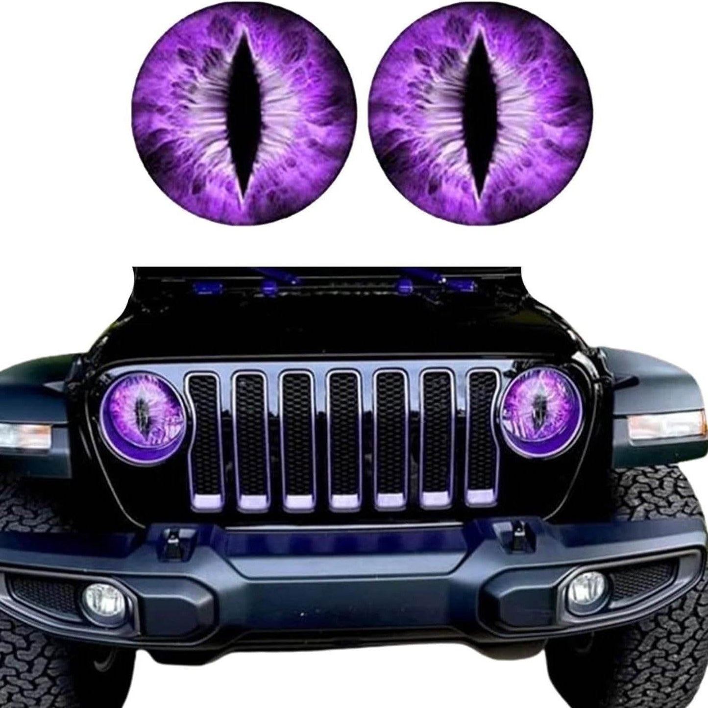 Car Headlight Decal Sticker