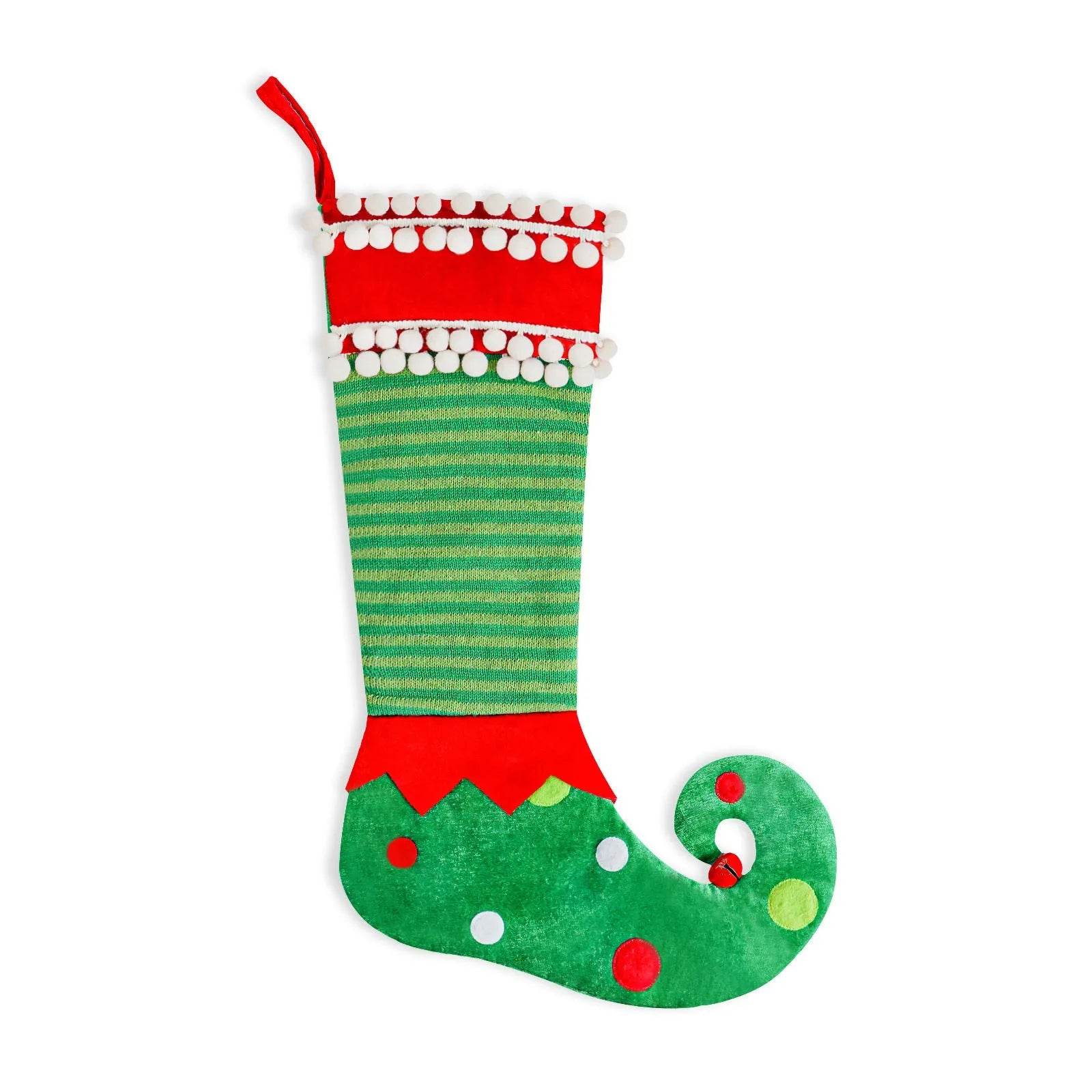 Fashion Simple Christmas Stockings Christmas Elf Decoration - www.Shopthatapp.com