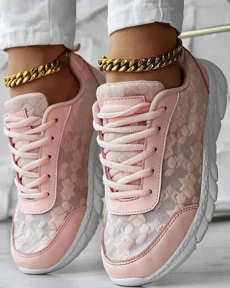 Breathable Lightweight Casual Women's Sports Soft Bottom Comfortable Running Shoes Sneaker for Women - www.Shopthatapp.com