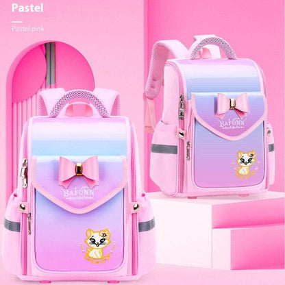 Large Capacity Children Reduce Study Load Protection School Bag - www.Shopthatapp.com