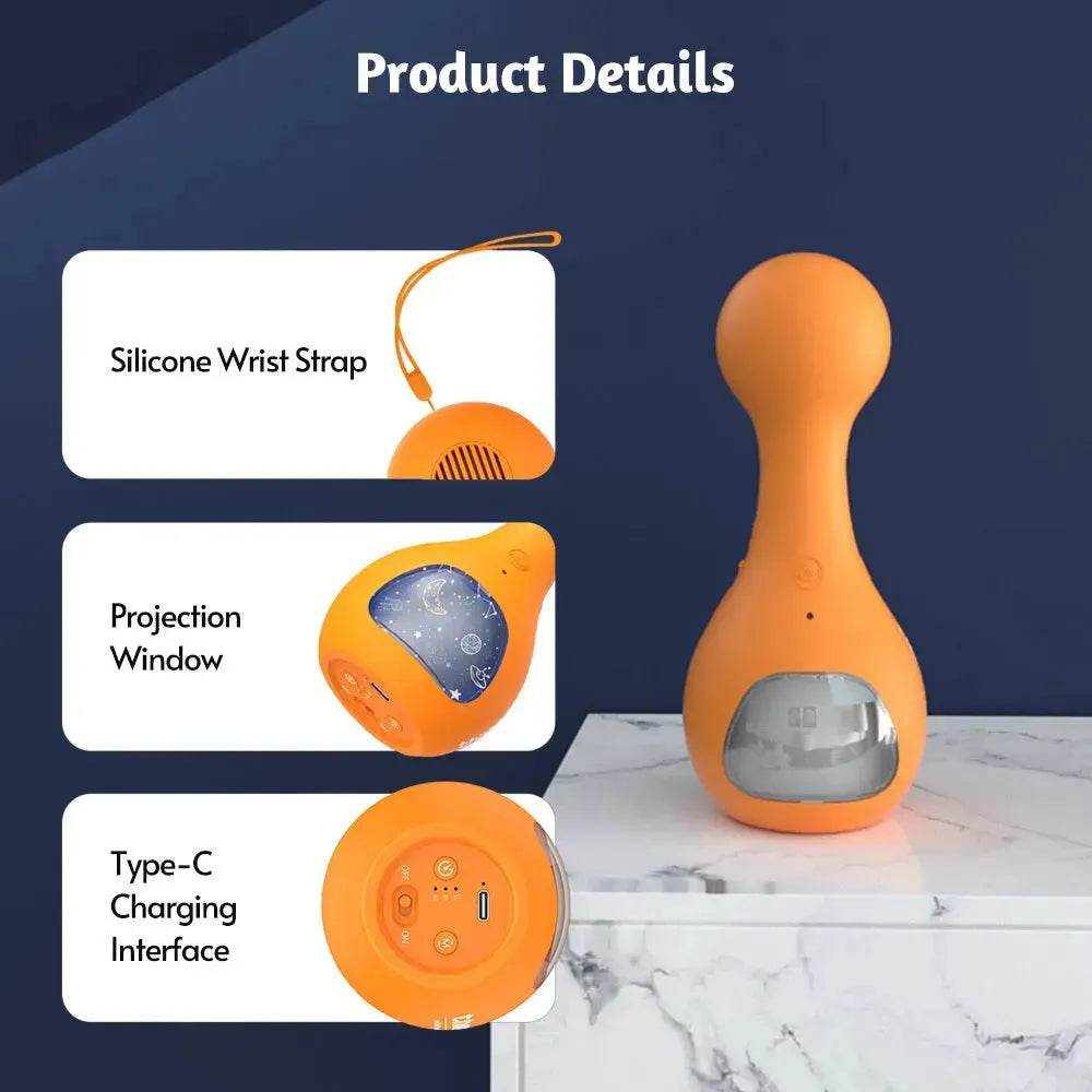 Baby Sleep Music Projection Toy - www.Shopthatapp.com