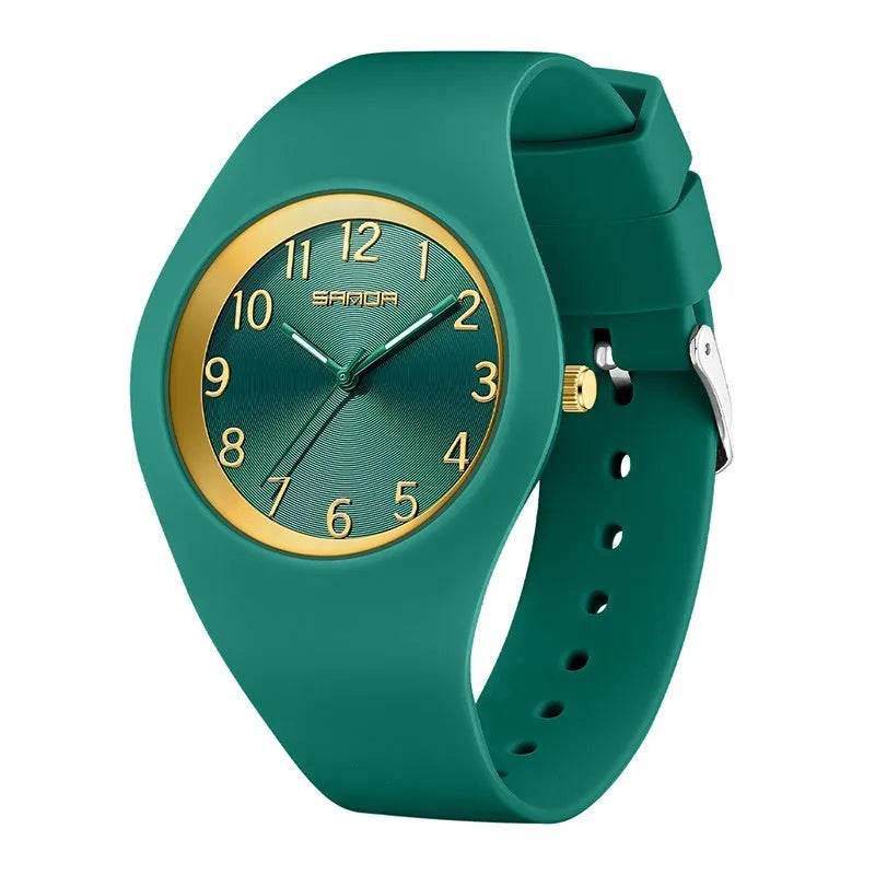 Student Thin And Light Silicone Strap Waterproof Simple Fashion Electronic Watch - www.Shopthatapp.com