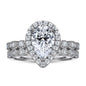 Fashion Ring Set Ladies 925 Sterling Silver Combination Wedding Ring women - www.Shopthatapp.com