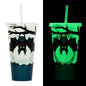 720ml Plastic Sippy Cup Halloween Luminous Straw Cup - www.Shopthatapp.com