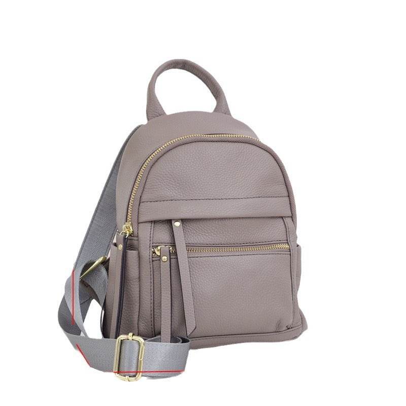Fashion All-matching Leather Travel Bag Large-capacity Backpack - www.Shopthatapp.com