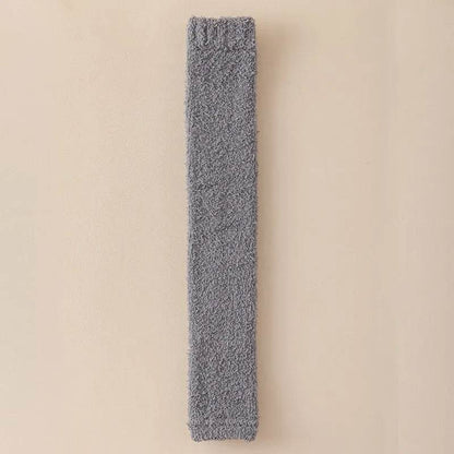 Winter Warm Plush Socks Women Dual-purpose Protection Heel And Knee Sock For Olds - www.Shopthatapp.com