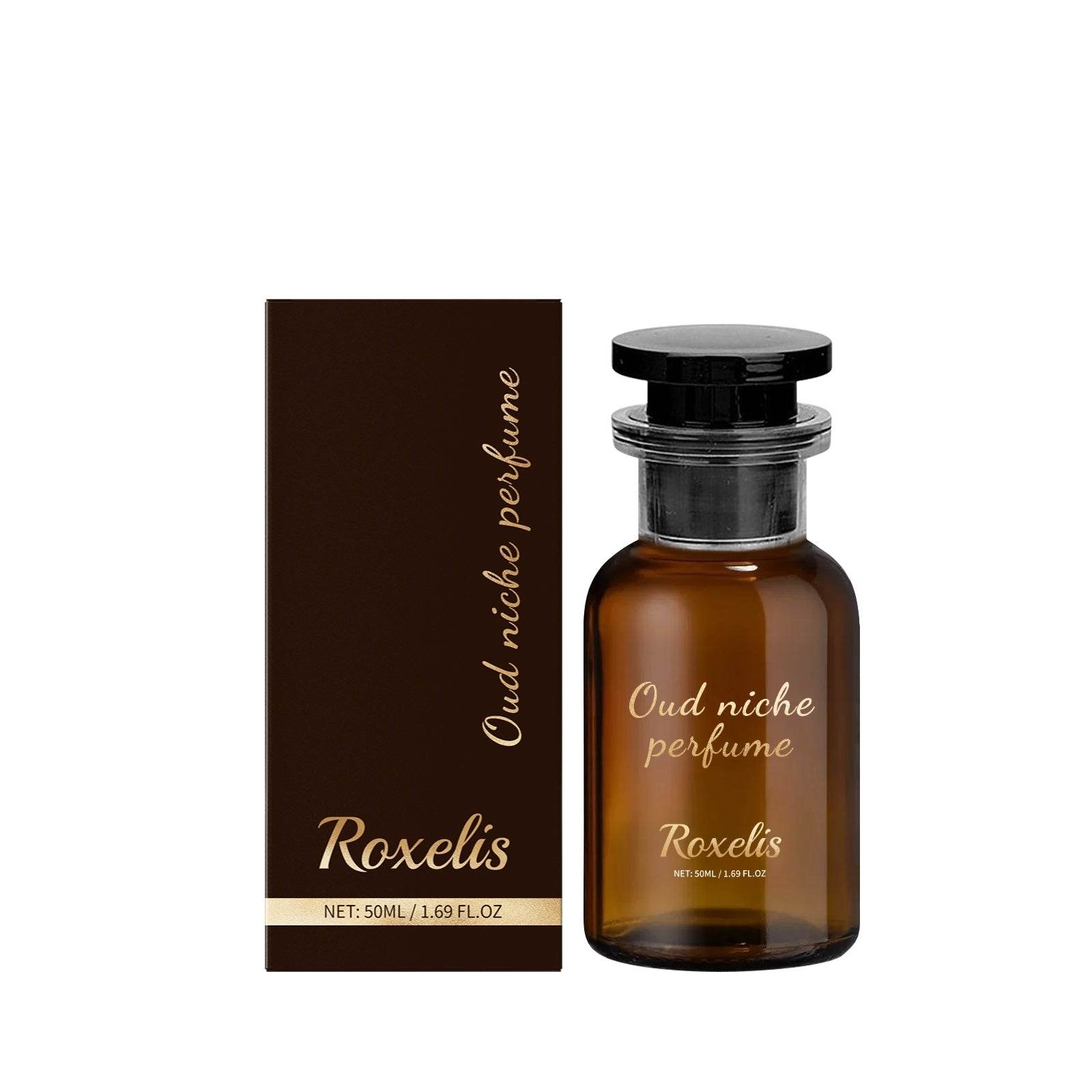 ROXELIS OUD NICHE Perfume exquisite blend of water, frankincense 50ml - www.Shopthatapp.com