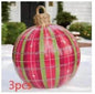 Christmas Ornament Holly Ball Outdoor Tree Decoration Christmas Balls for Yards