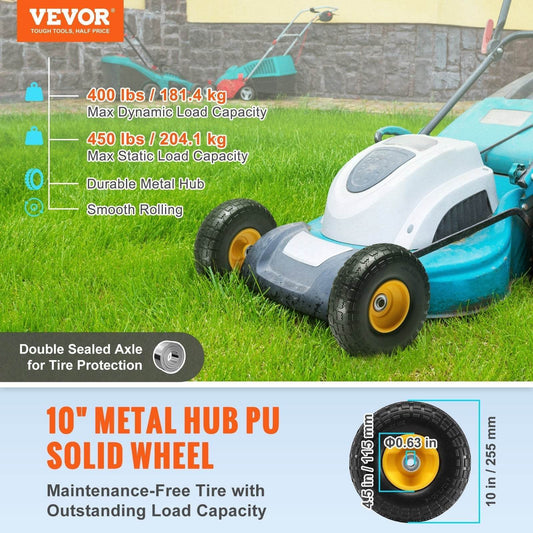 VEVOR Dollies & Hand Trucks solid replacement wheel Tyre - www.Shopthatapp.com