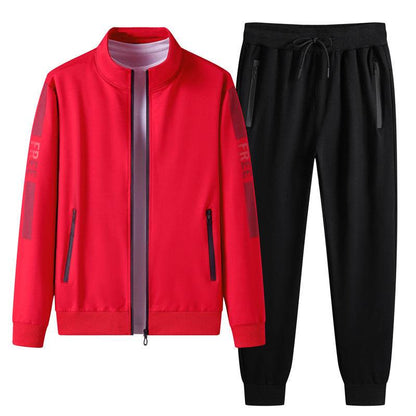 Men's Athleisure Stand Collar Track suit