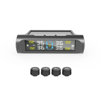 Automobile Vehicle Intelligent Power USB Tire Pressure sensor Monitoring System - www.Shopthatapp.com
