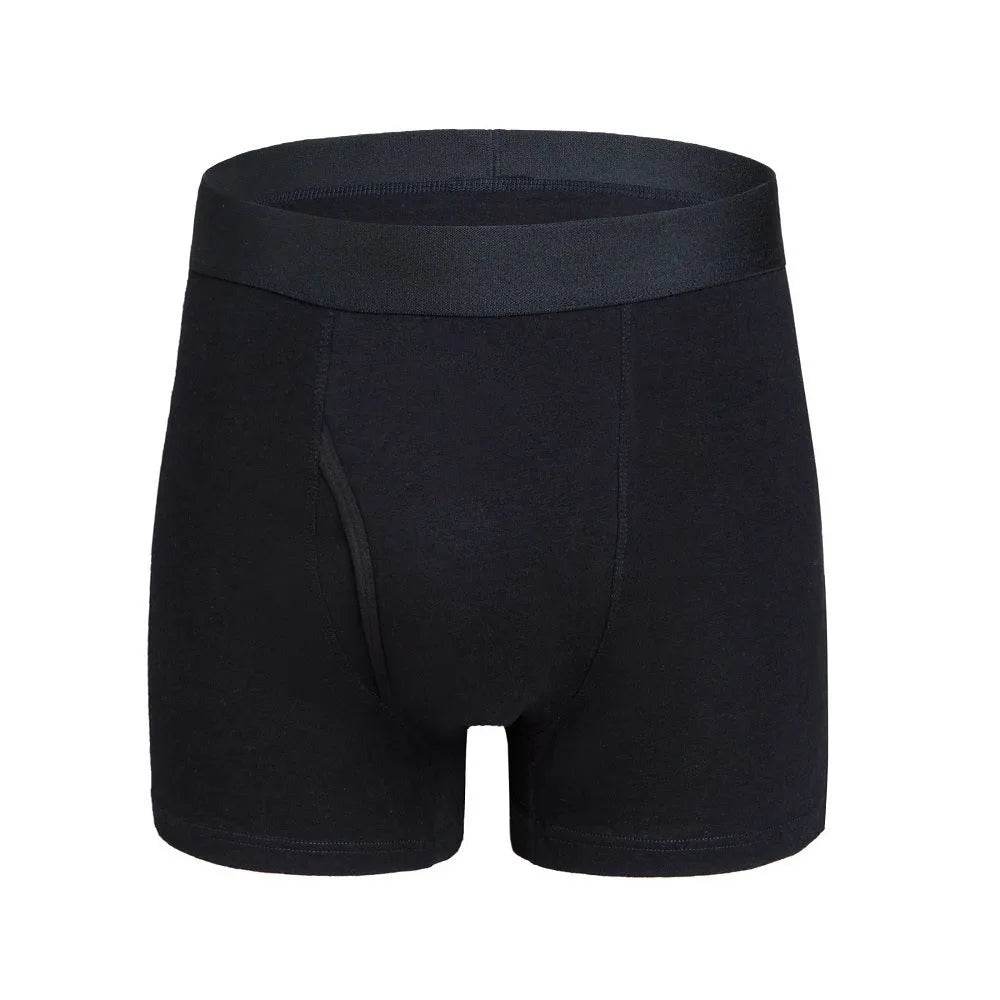 Large Size Men's Cotton Boxer Briefs with pouch Underwear - www.Shopthatapp.com