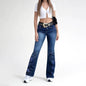 Butt-Lifting Mid-Rise Bootcut Jeans - Intricate Statement Embroidery On Leg & Pockets, Perfect Vaquera Vibe - www.Shopthatapp.com