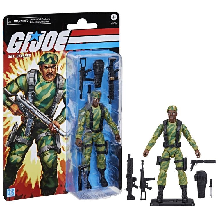 G.I. Joe 3.75" Retro Collection - Sgt. Stalker (Subpar Packaging) - www.Shopthatapp.com
